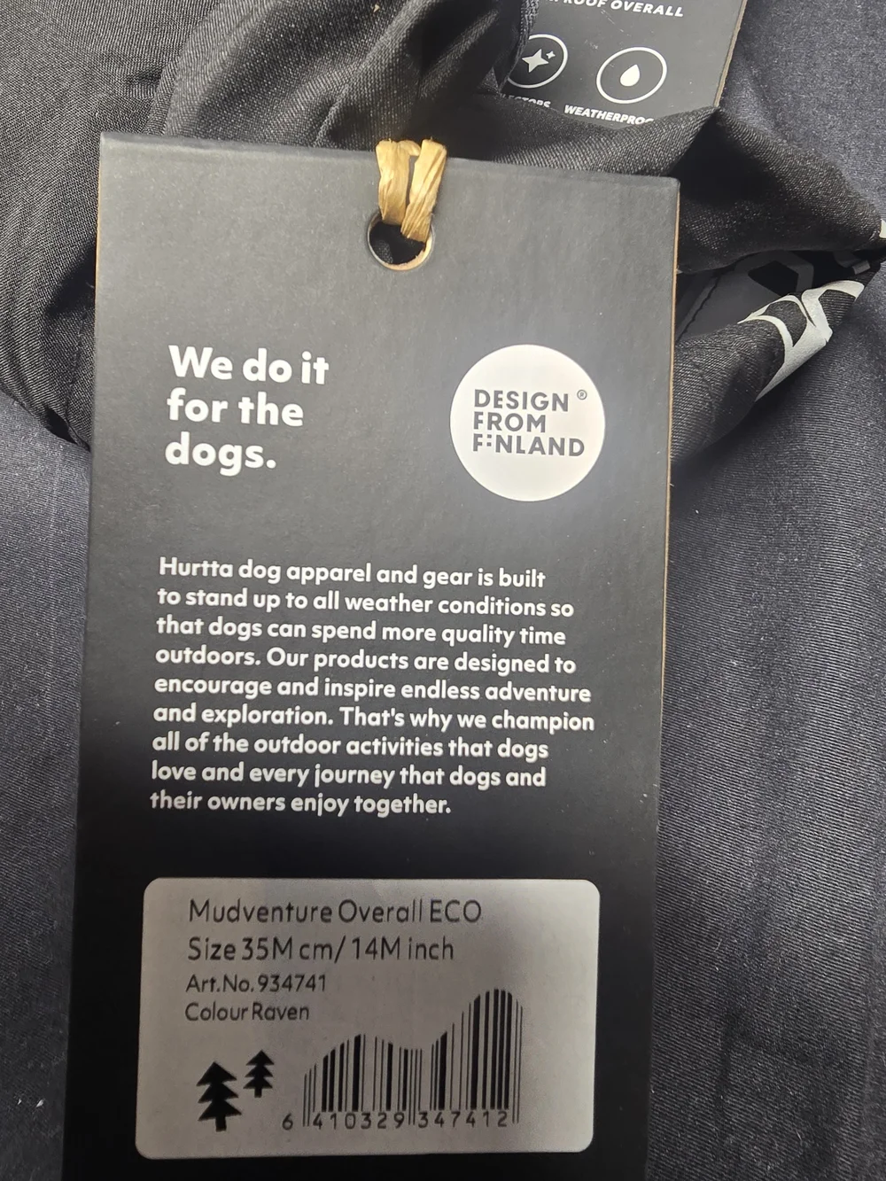 hurtta waterproof dog